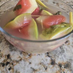 Засоленный арбуз (pickled watermelon)